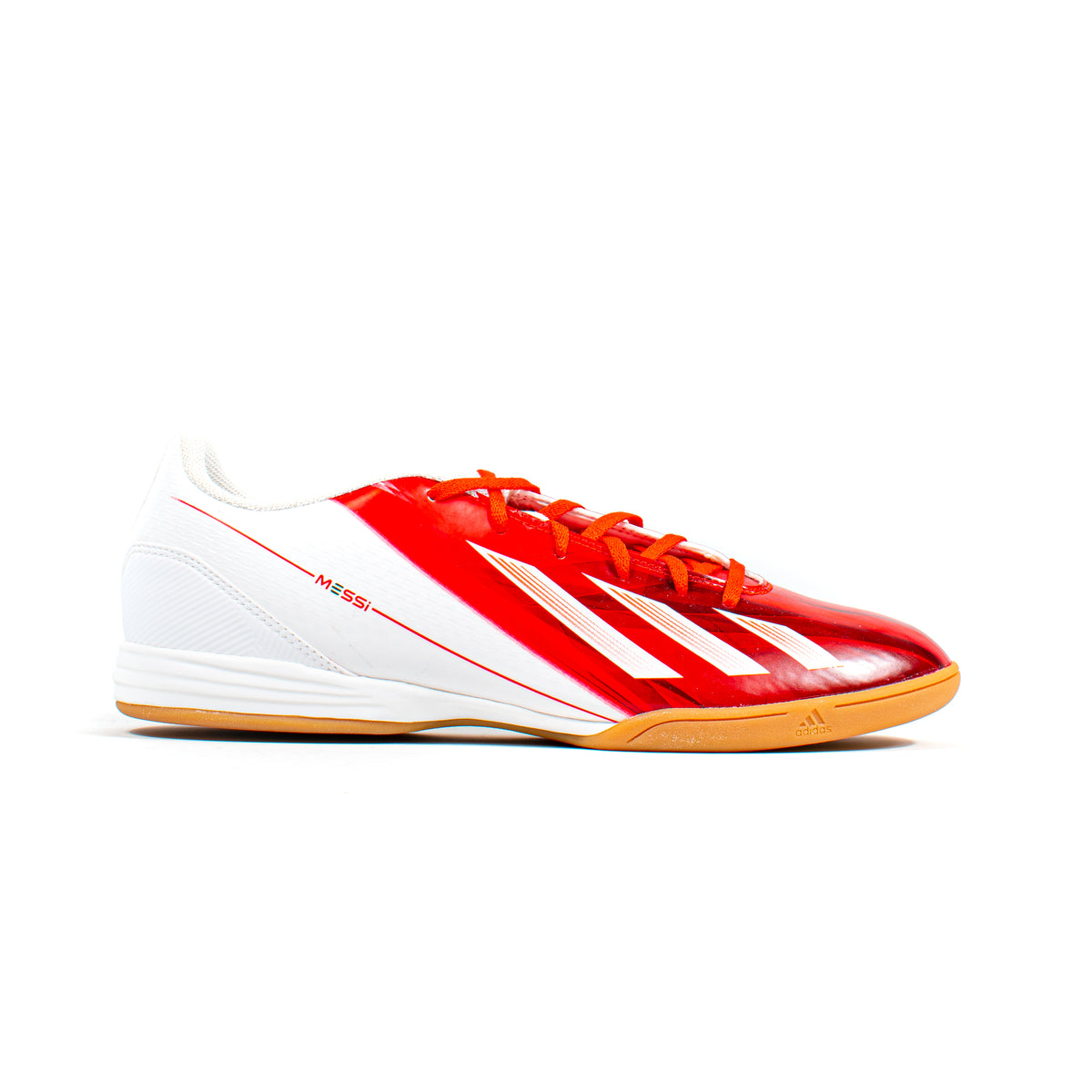 Adidas F10 Messi Adizero Red White Indoor – Classic Soccer Cleats