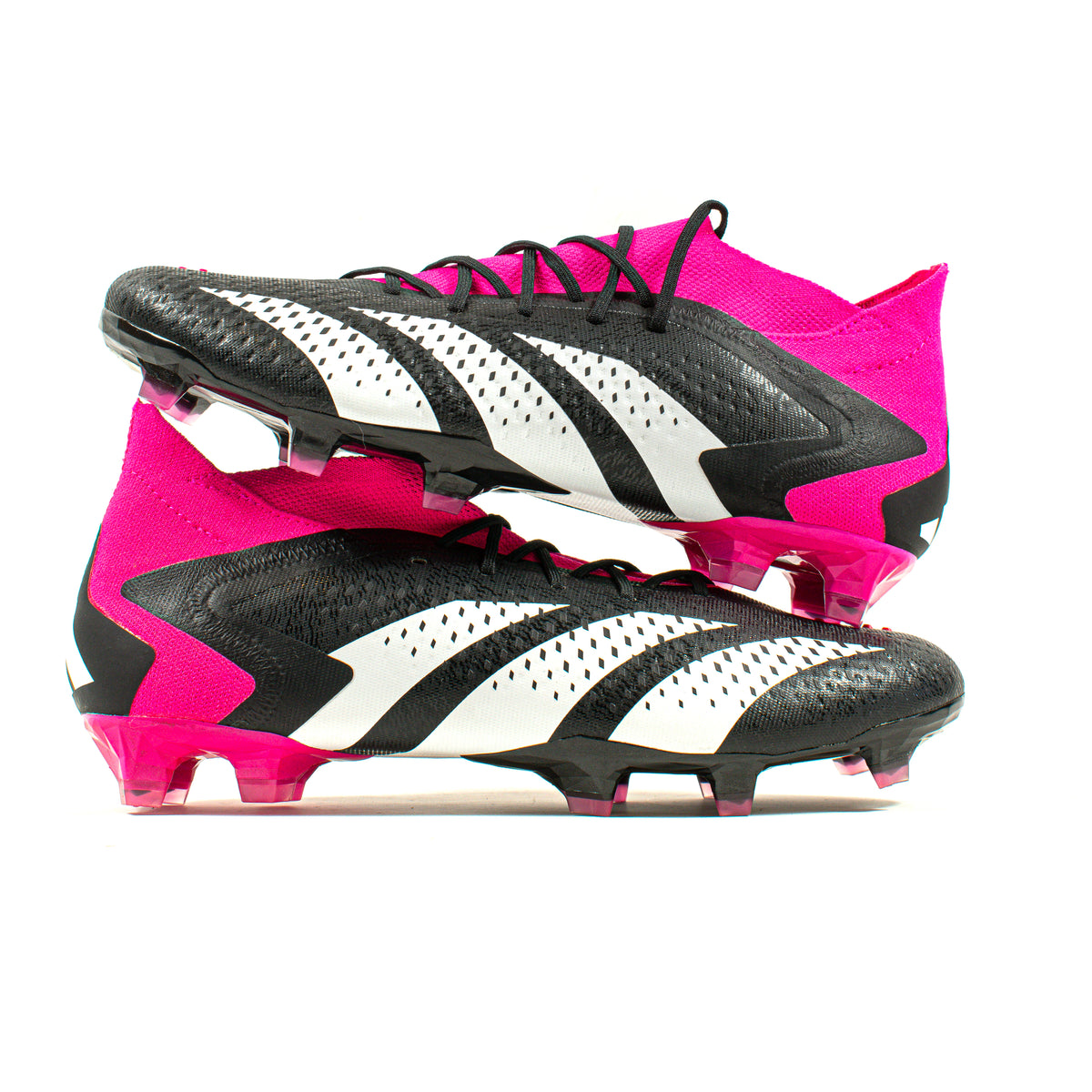 Adidas Predator Accuracy.1 Black Pink FG – Classic Soccer Cleats