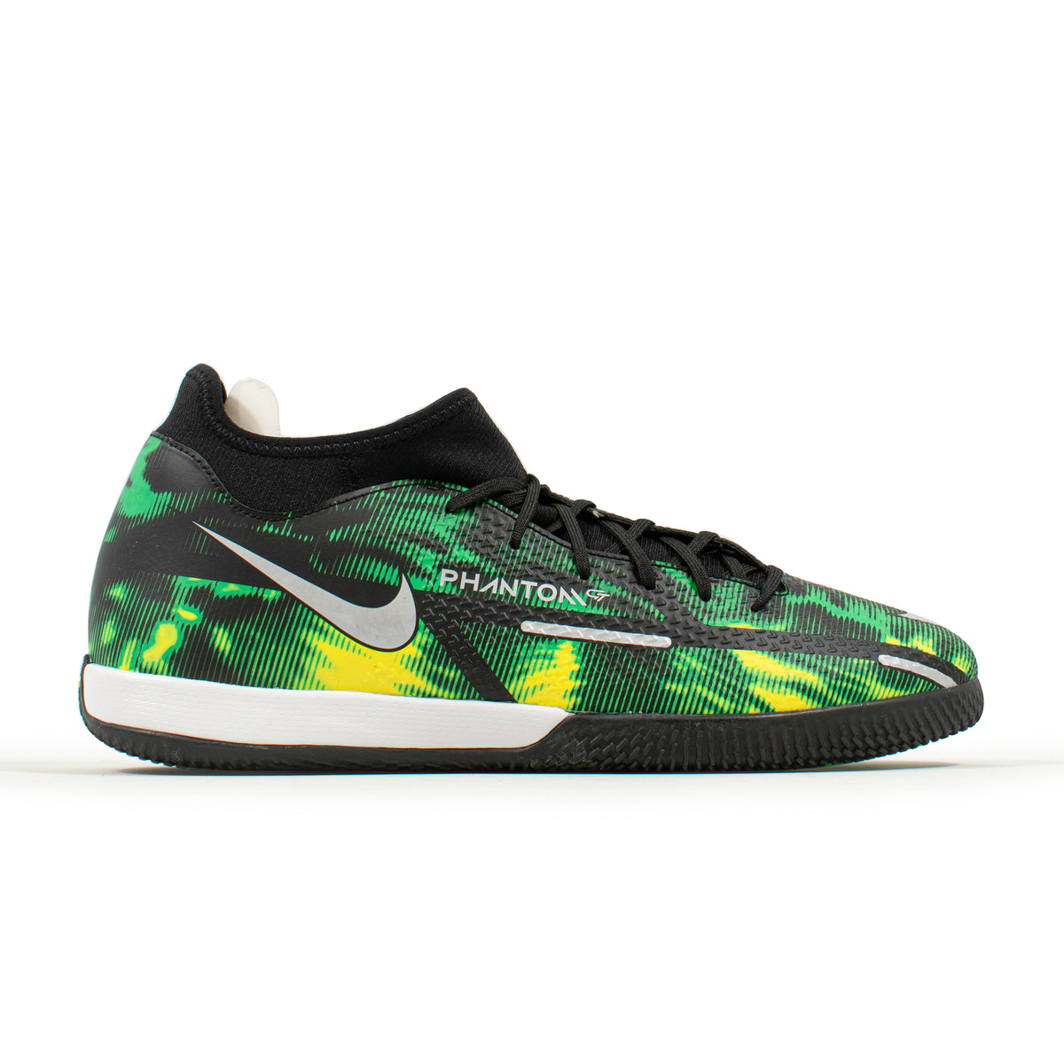 Nike Phantom GT2 SW Academy Black Green IC – Classic Soccer Cleats
