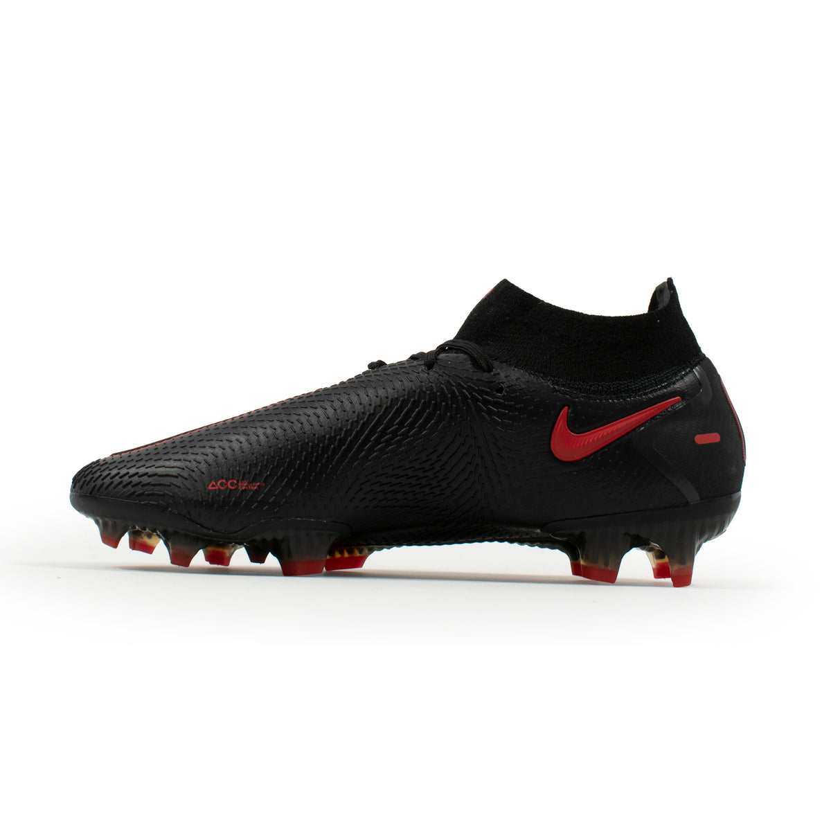 Nike Phantom GT Elite Black Red FG – Classic Soccer Cleats
