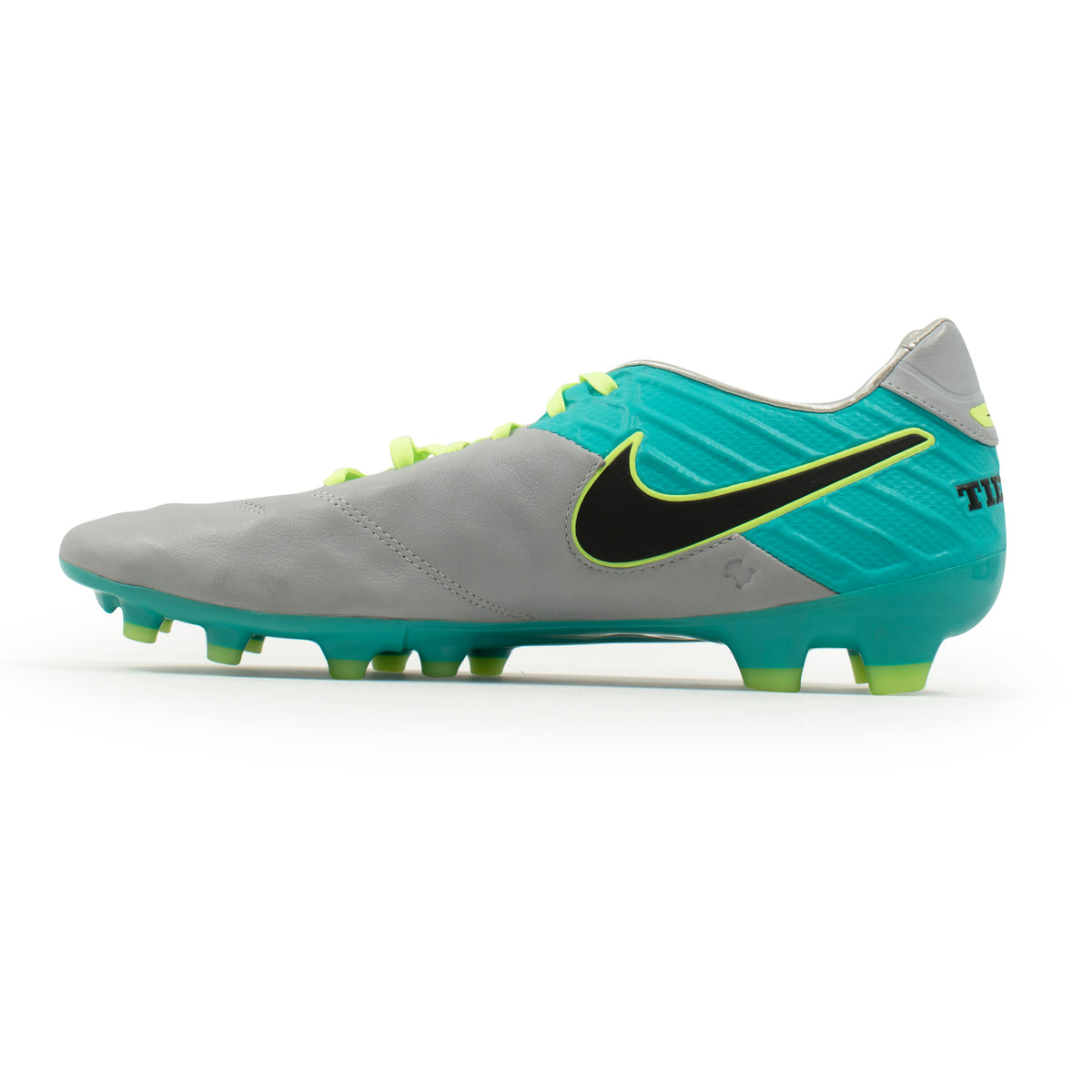 Nike Tiempo Legacy II Silver Blue FG – Classic Soccer Cleats