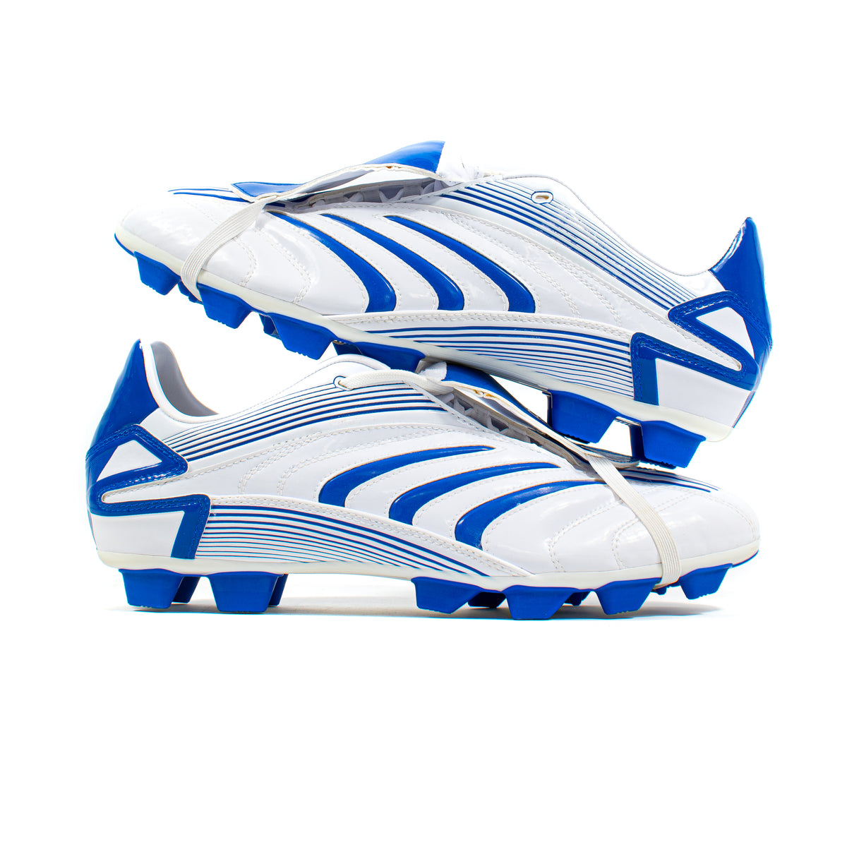 Adidas Predator Absolado White Blue FG – Classic Soccer Cleats