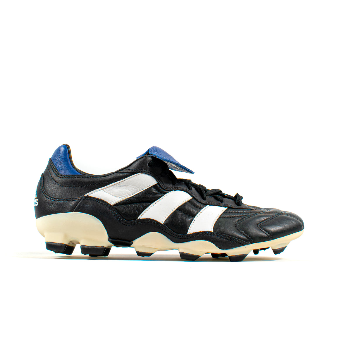 Adidas Jonessa L 1998 Predator Black FG Classic Soccer Cleats Adidas Jonessa L 1998 Predator Black FG Classic Soccer Cleats