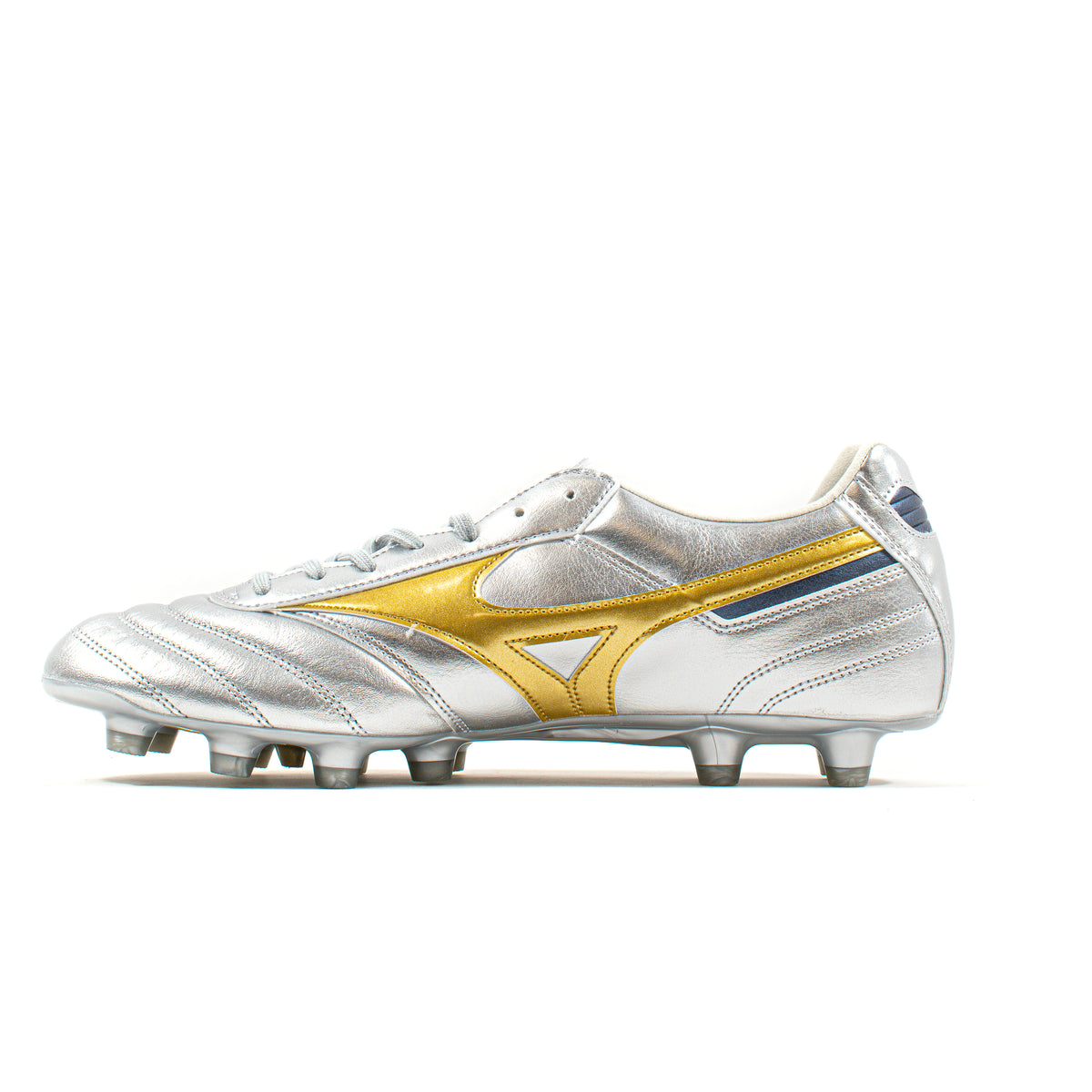 Mizuno Morelia II Pro Silver Gold FG – Classic Soccer Cleats