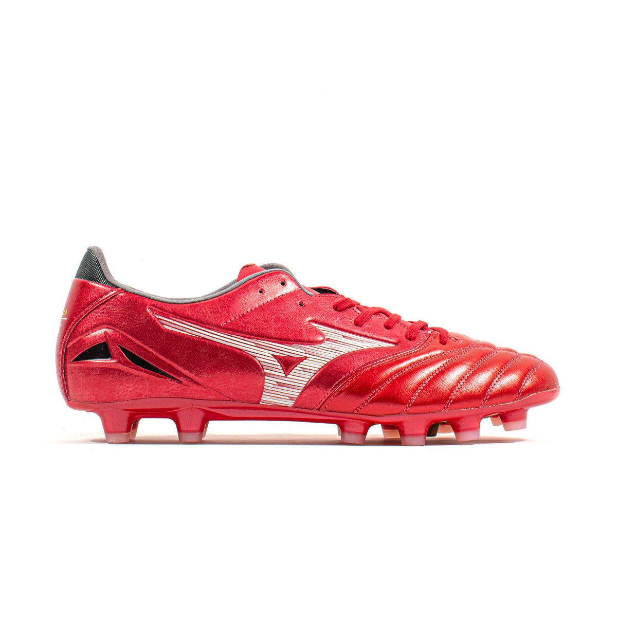 Mizuno Morelia Neo IV Pro Red White FG – Classic Soccer Cleats
