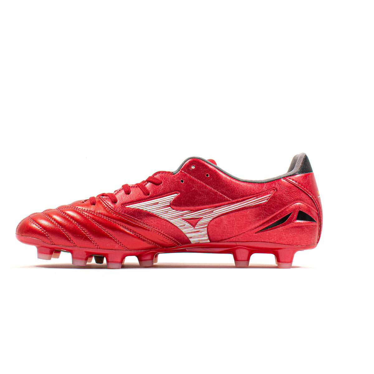 Mizuno Morelia Neo IV Pro Red White FG – Classic Soccer Cleats