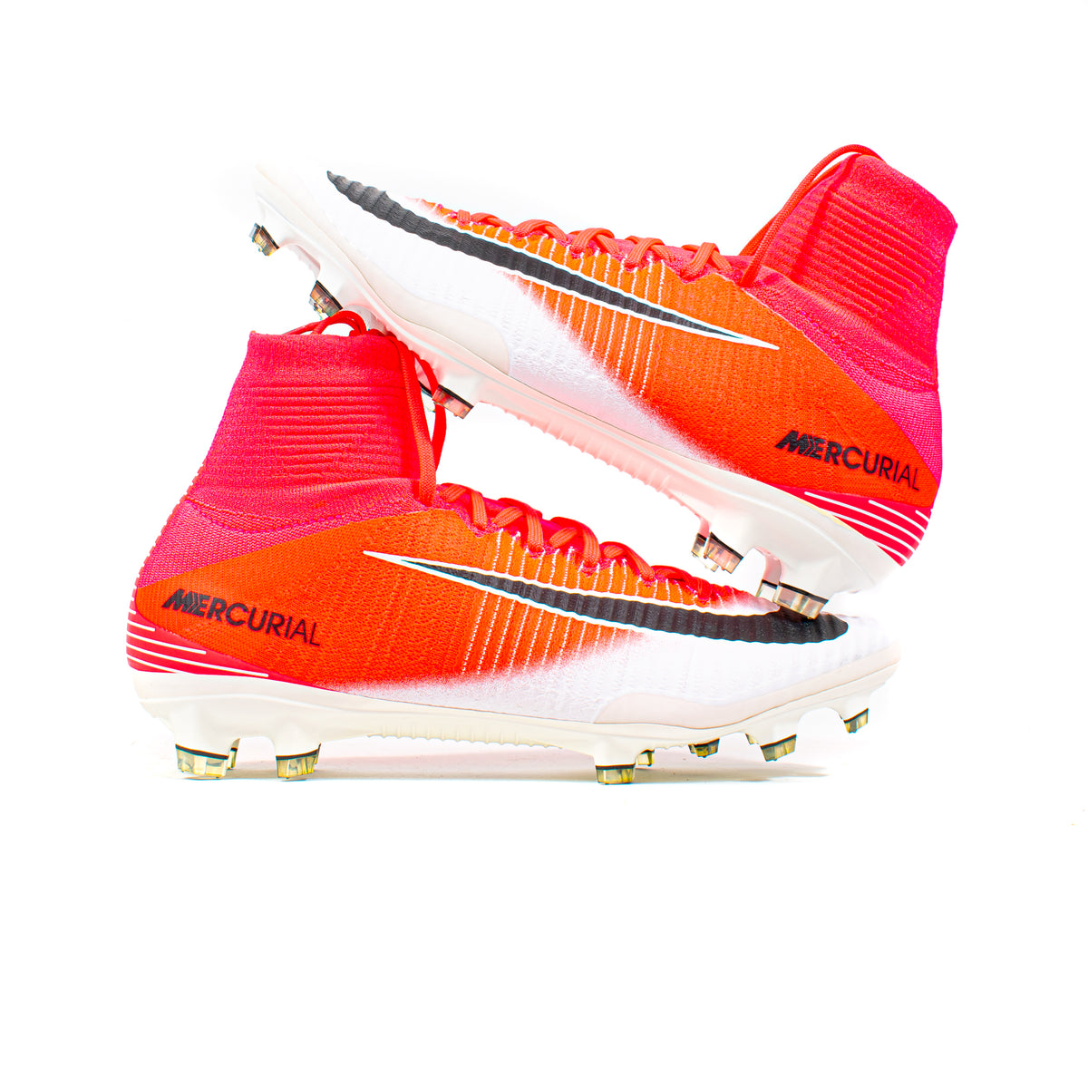 NIKE Mercurial Superfly Ⅴ DF FG 26cm Nike Mercurial Vapor Superfly V Pink White FG – Classic Soccer Cleats