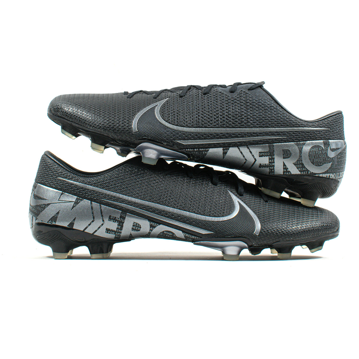 Nike Mercurial サッカーシューズ グレー・ブラック Nike Mercurial Vapor 13 Academy Black Silver FG – Classic Soccer