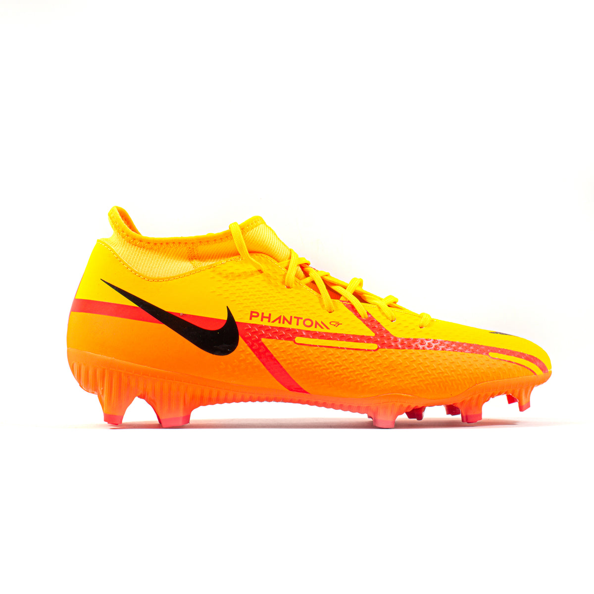 Nike Phantom GT2 Academy DF Orange FG – Classic Soccer Cleats
