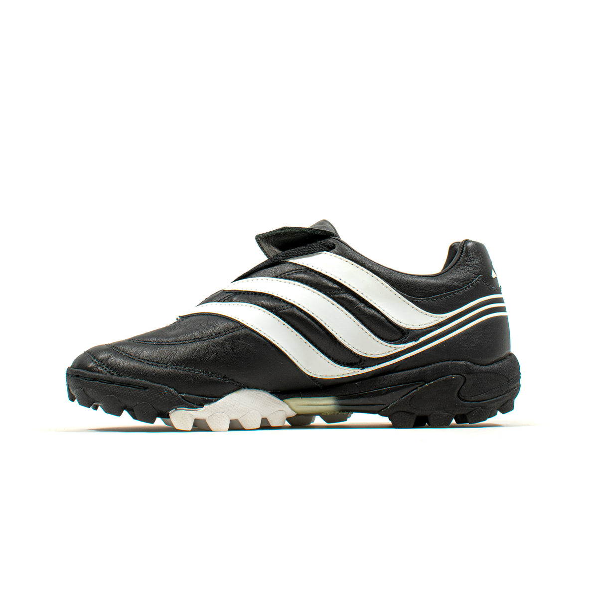 Adidas Nova Mundial Black White Turf – Classic Soccer Cleats display picture 2