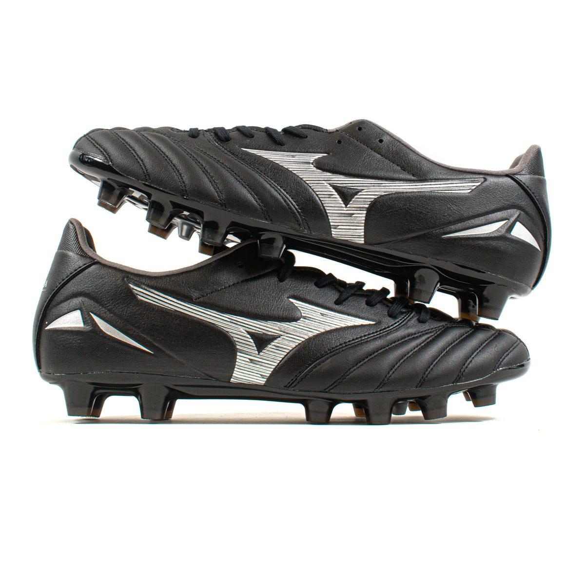 MIZUNO MORELIA NEO サッカースパイク ブラック Mizuno Morelia Neo IV Pro MD Black Silver FG – Classic Soccer Cleats