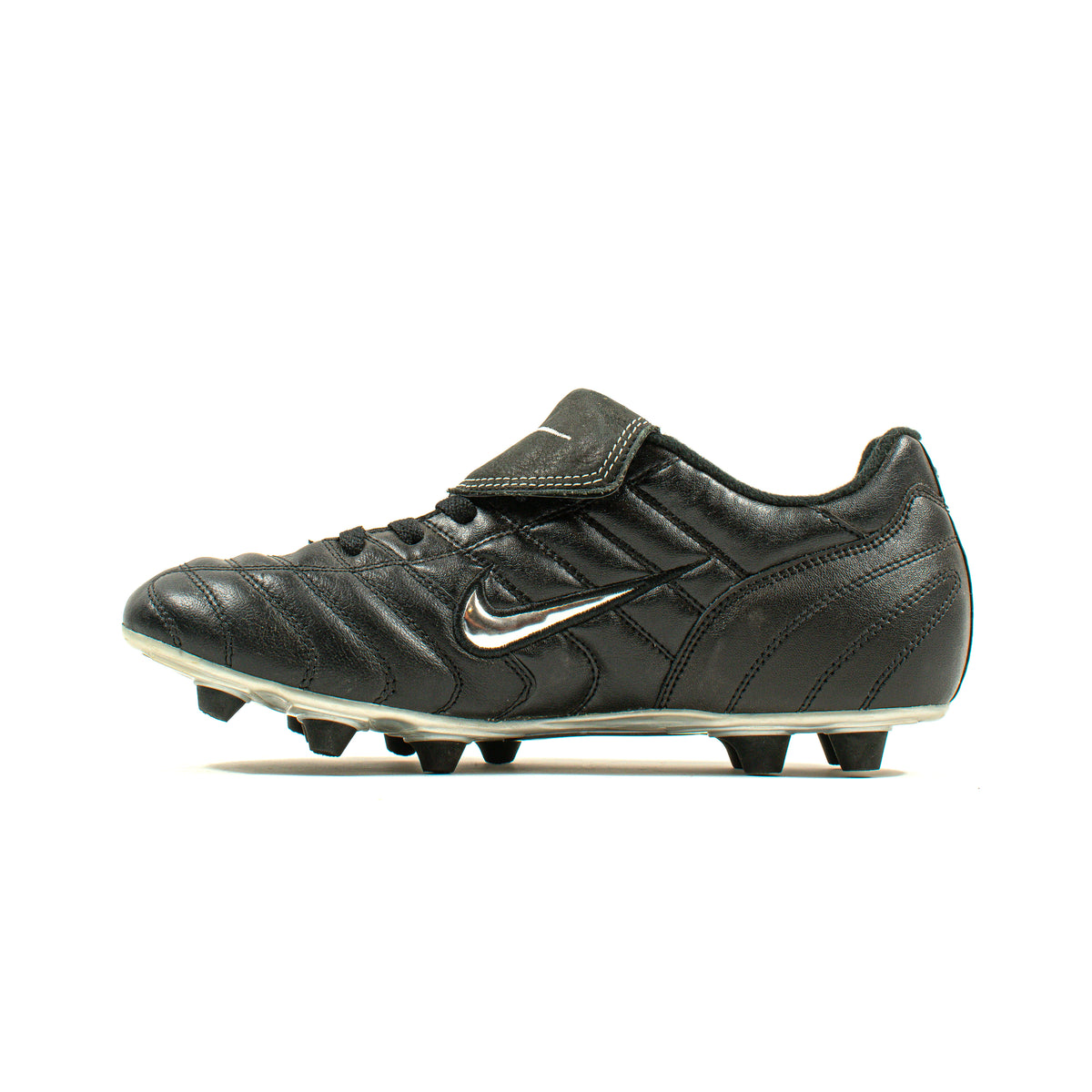 Nike Tiempo 2002 World Cup Black Chrome FG – Classic Soccer Cleats