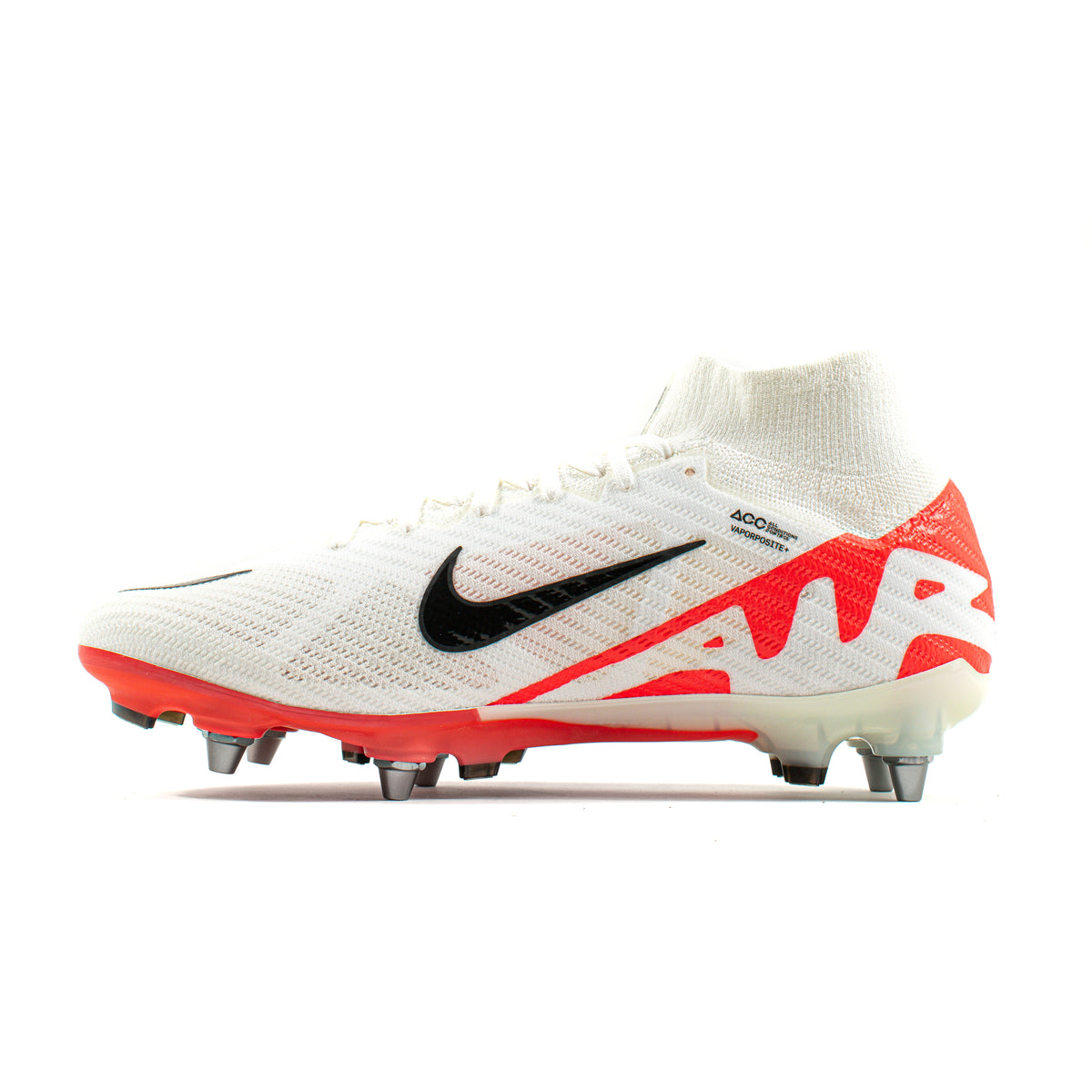 Nike Air Zoom Mercurial Vapor Superfly 9 Elite White Red SG Pro