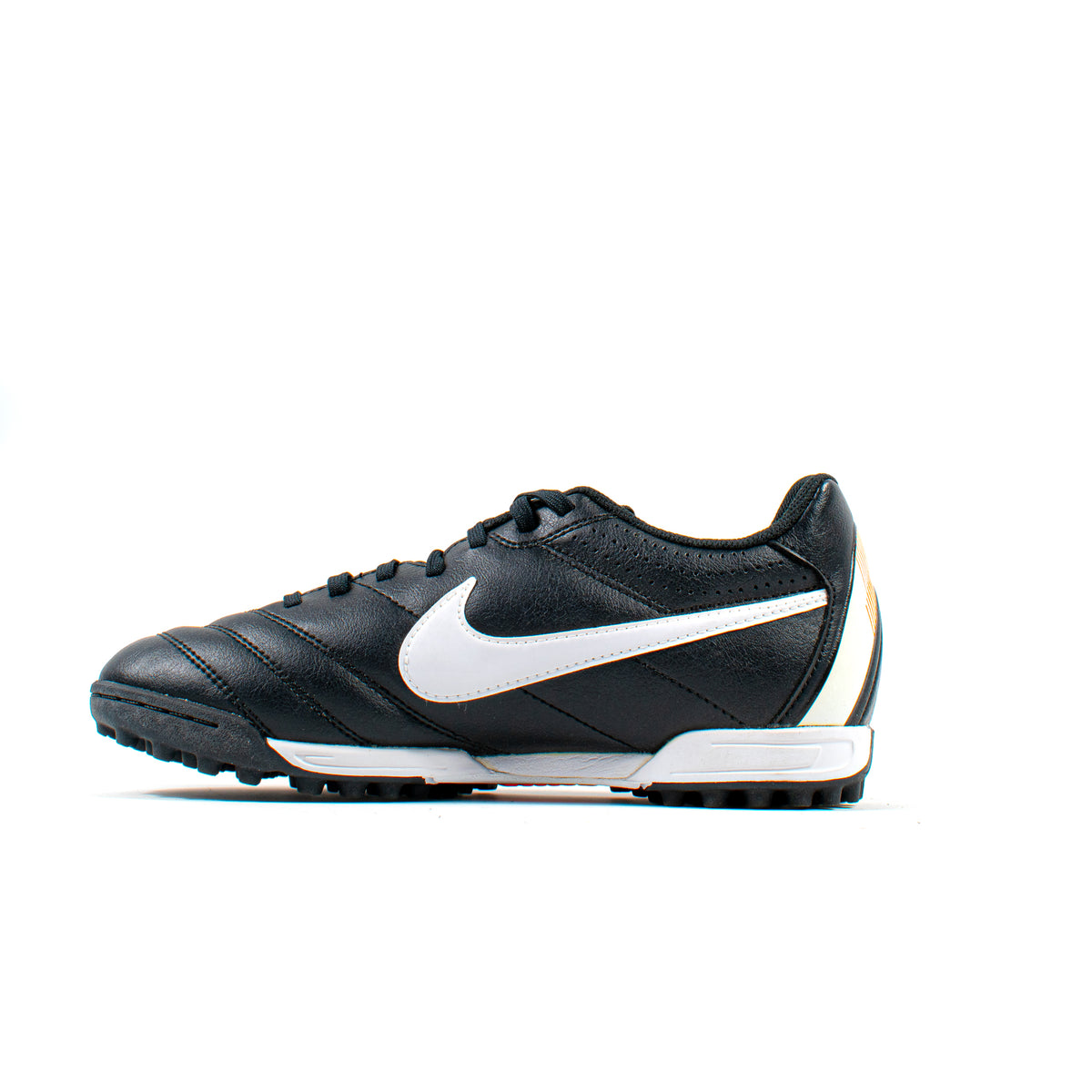 nike tiempo astro turf black