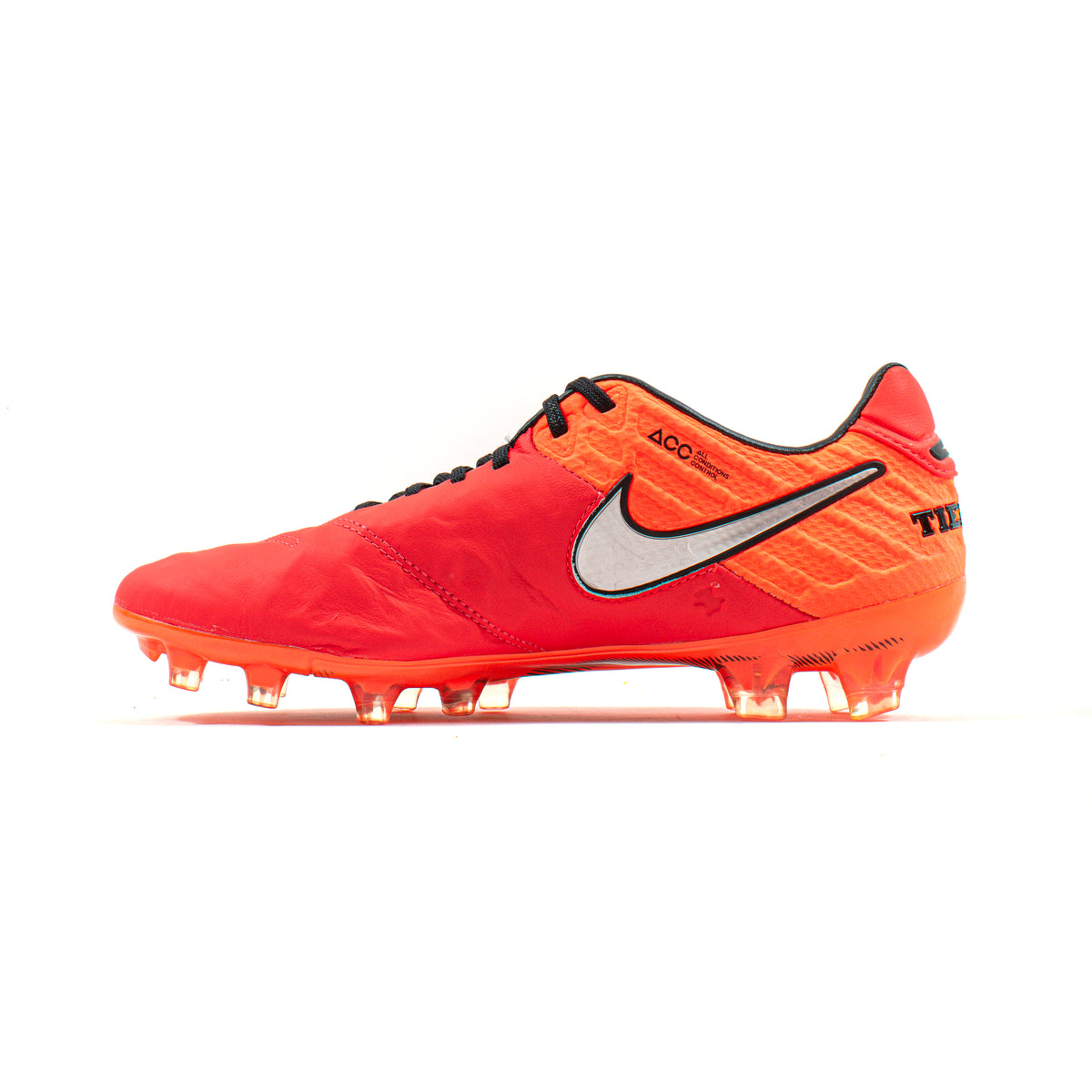 NIKE Tiempo Legend Ⅵ FG 27.0 Nike Tiempo Legend VI Bright Crimson FG – Classic Soccer Cleats