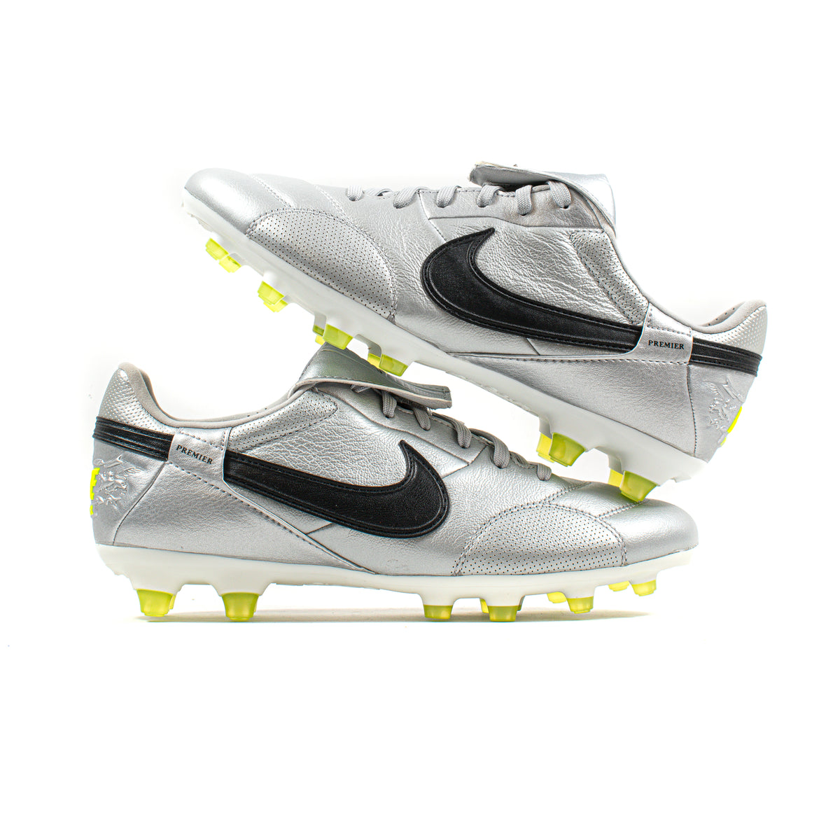 Nike Tiempo Premier III Chrome Lime FG – Classic Soccer Cleats