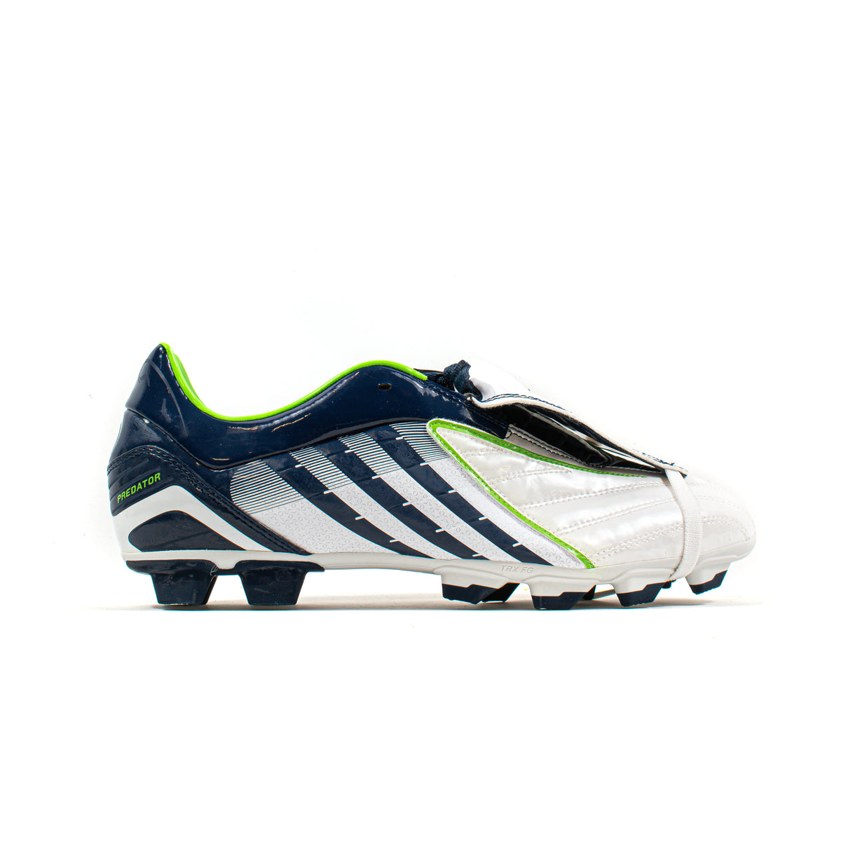 Adidas Predator Absolado White Blue CL FG – Classic Soccer Cleats
