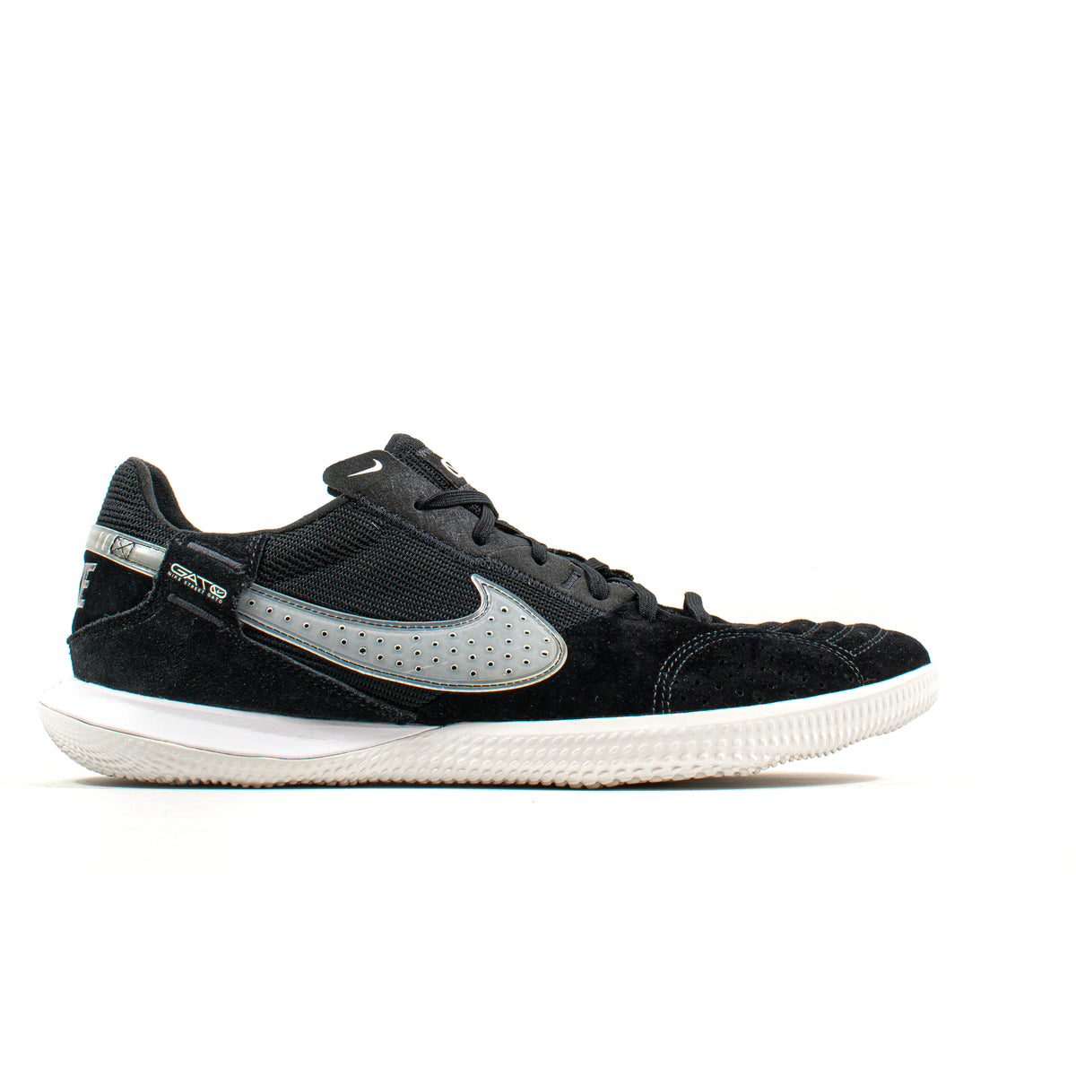Nike Street Gato Black Silver Indoor – Classic Soccer Cleats