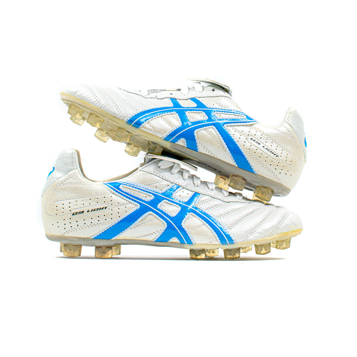 Asics DS Light CS Pro Pearl Blue FG Classic Soccer Cleats