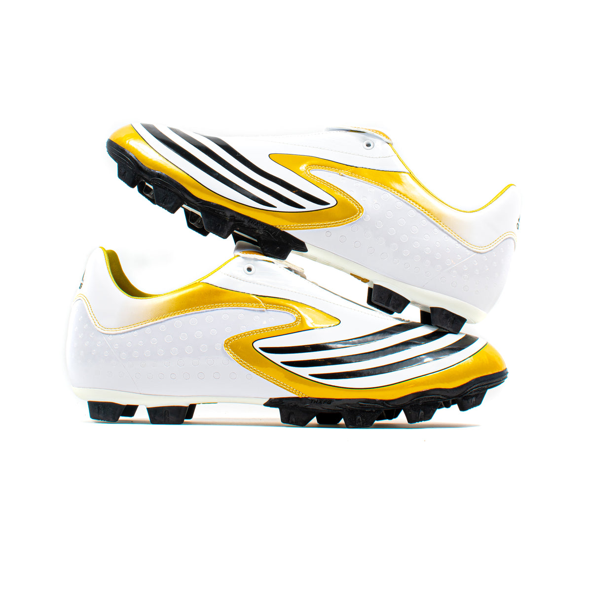 Adidas F10.8 White Gold FG – Classic Soccer Cleats