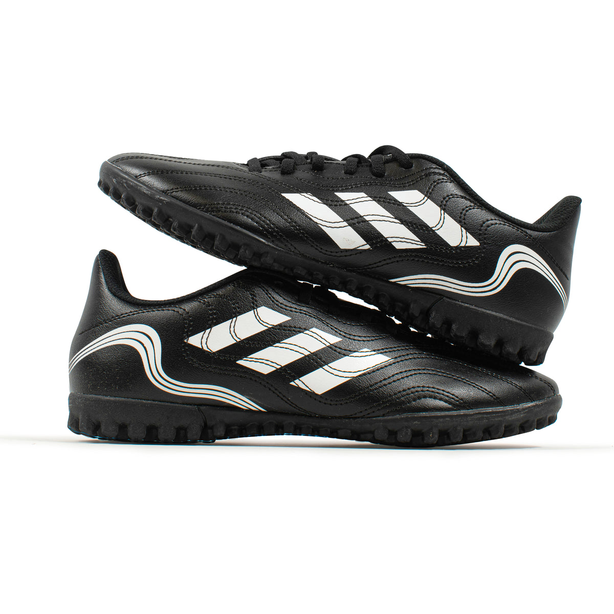 Adidas Copa Sense.4 Black White Turf TF – Classic Soccer Cleats