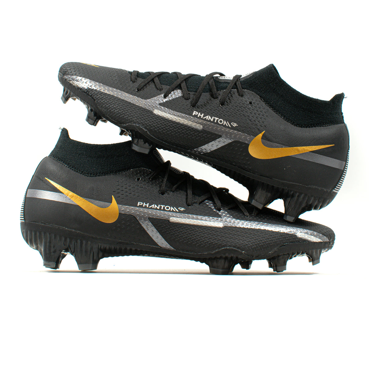 Nike Phantom GT2 Pro DF Black Gold FG – Classic Soccer Cleats