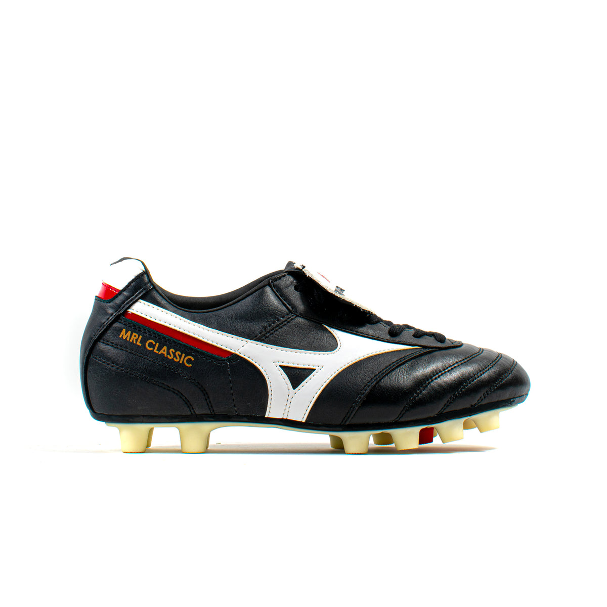 品質が Mizuno Morelia Classic MD Black White FG – Classic Soccer Cleats シューズ