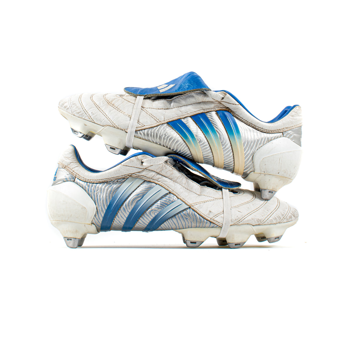 Blue, Gold & White FG Soccer Cleats: The Ultimate Adidas Predator Pulse