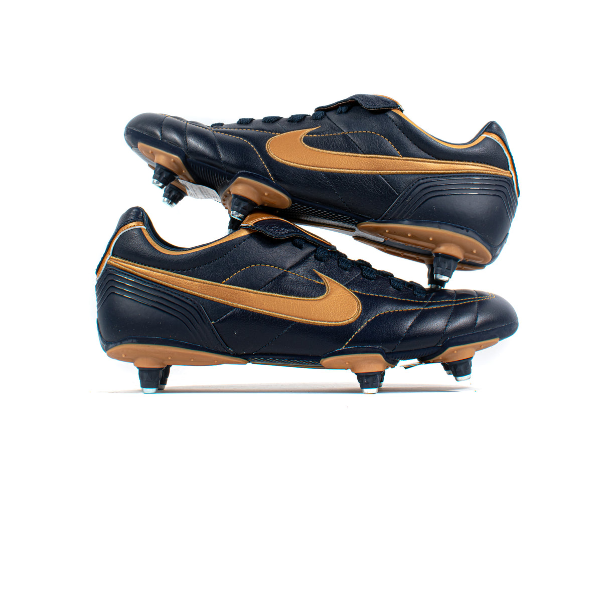 Nike Tiempo Air Legend Mystic Navy Gold SG - Main Image