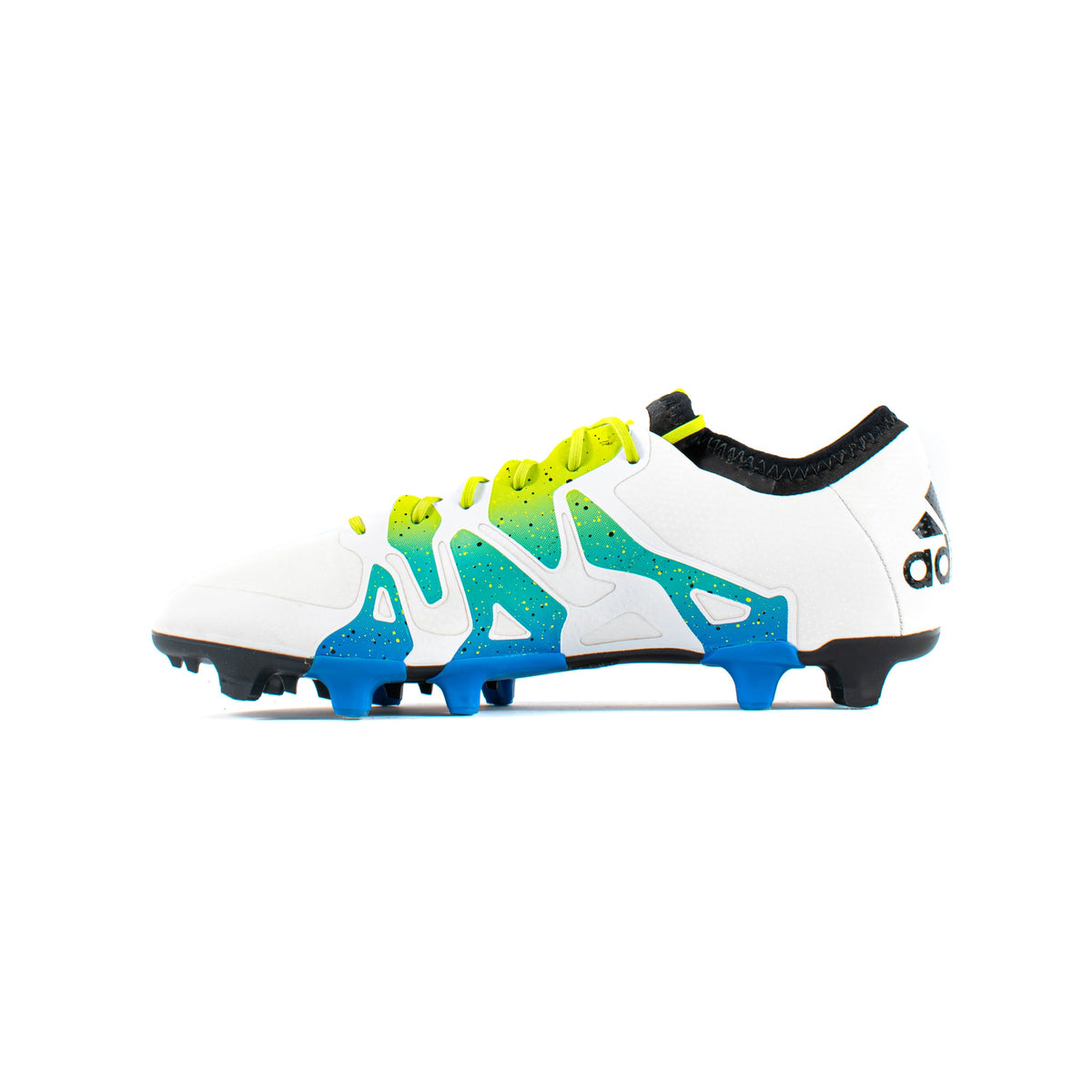 Adidas X15.1 White Blue FG