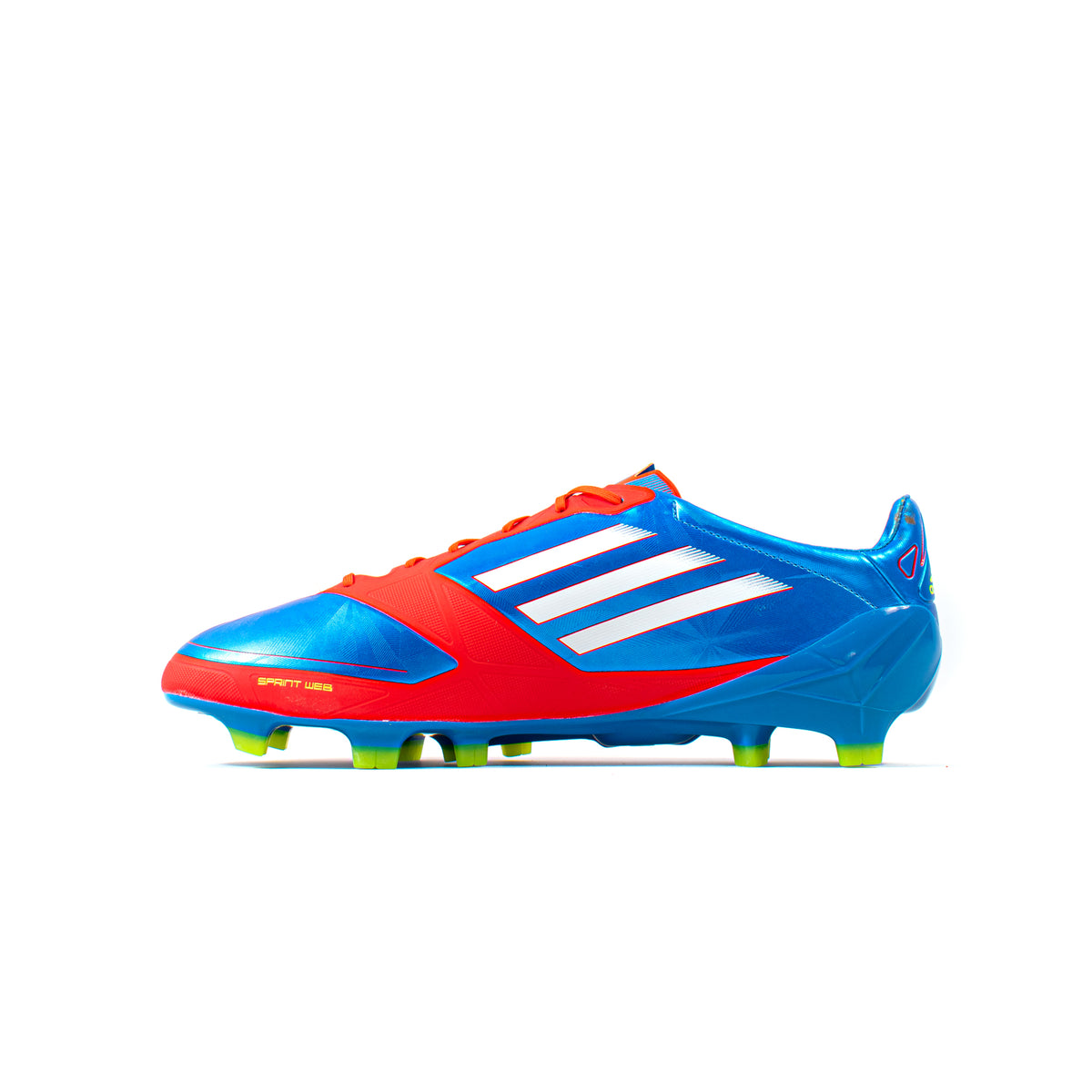 Adidas F50 Adizero Blue Red Synthetic FG – Classic Soccer Cleats