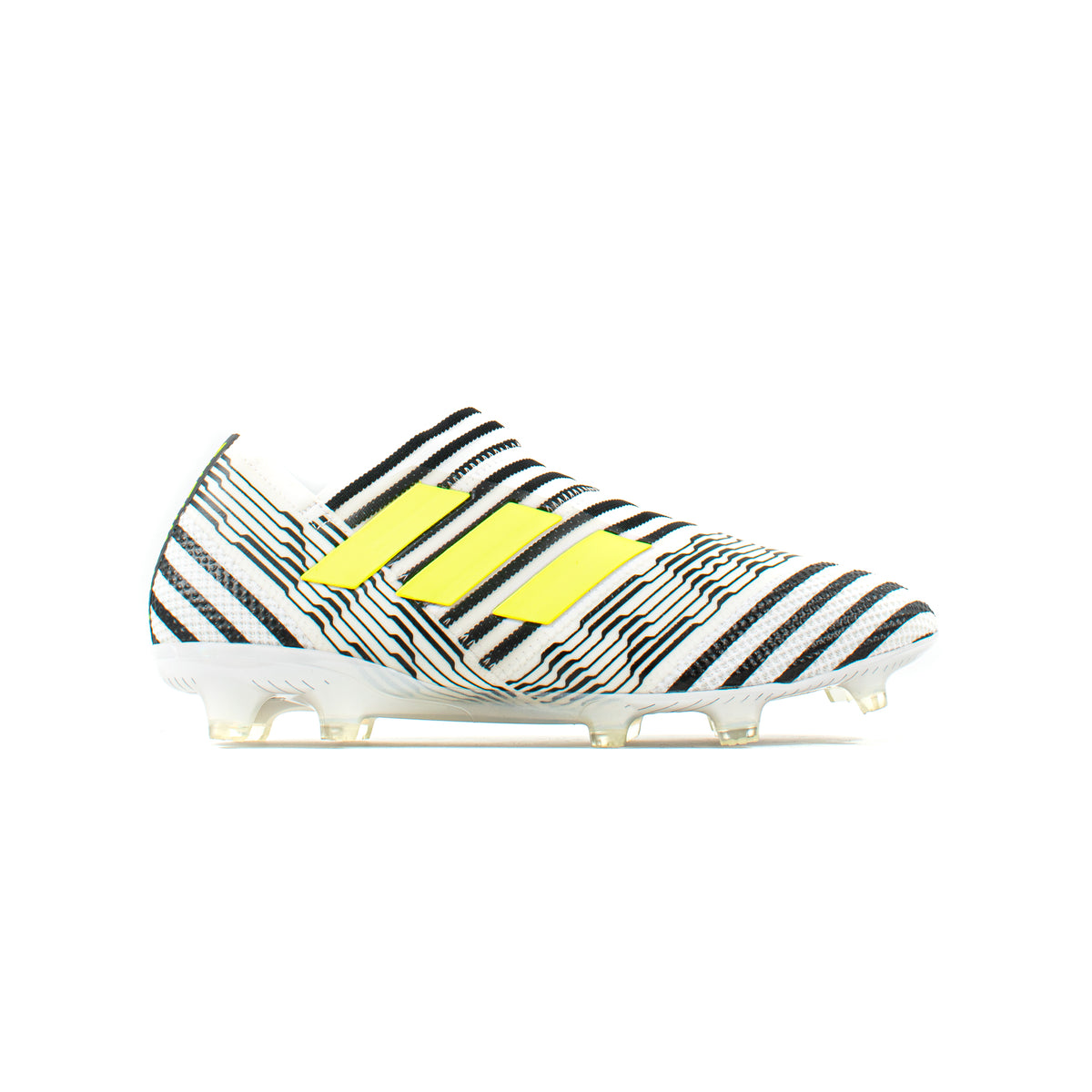 Abandono Amperio Extensamente Adidas Nemeziz Messi 17+ White FG – Classic Soccer Cleats