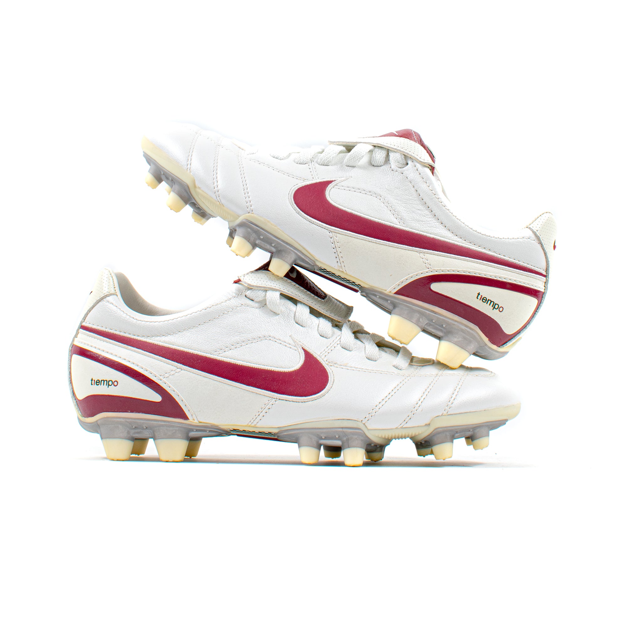 Nike Tiempo Mystic White Red FG – Classic Soccer Cleats