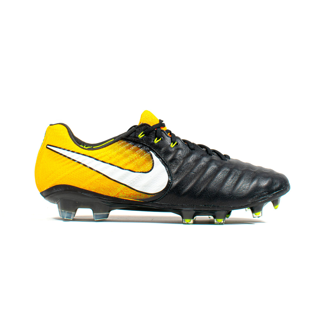 Nike Tiempo Legend VII Elite K Black Yellow FG – Classic