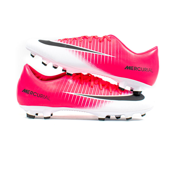 Nike Mercurial スパイク ホワイト/ピンク Nike Mercurial Victory VI Pink White FG – Classic Soccer Cleats