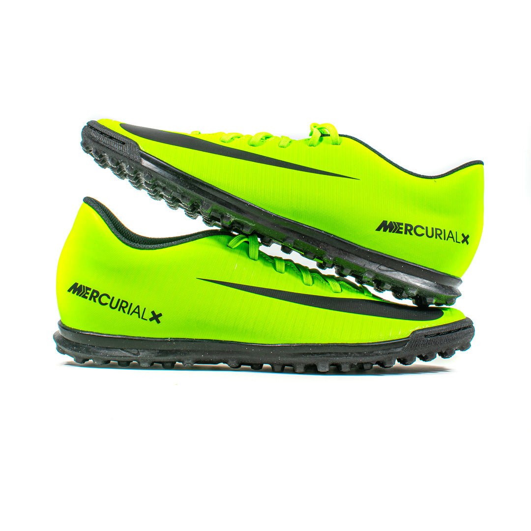 Nike Mercurial Vortex III Green Turf – Classic Soccer Cleats