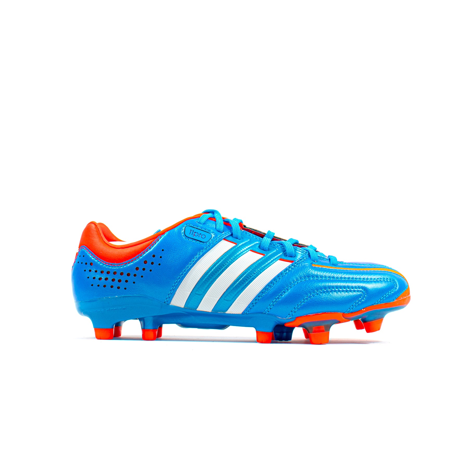 Adipure 11pro Adidas Adipure 11Pro Blue Orange FG – Classic Soccer Cleats