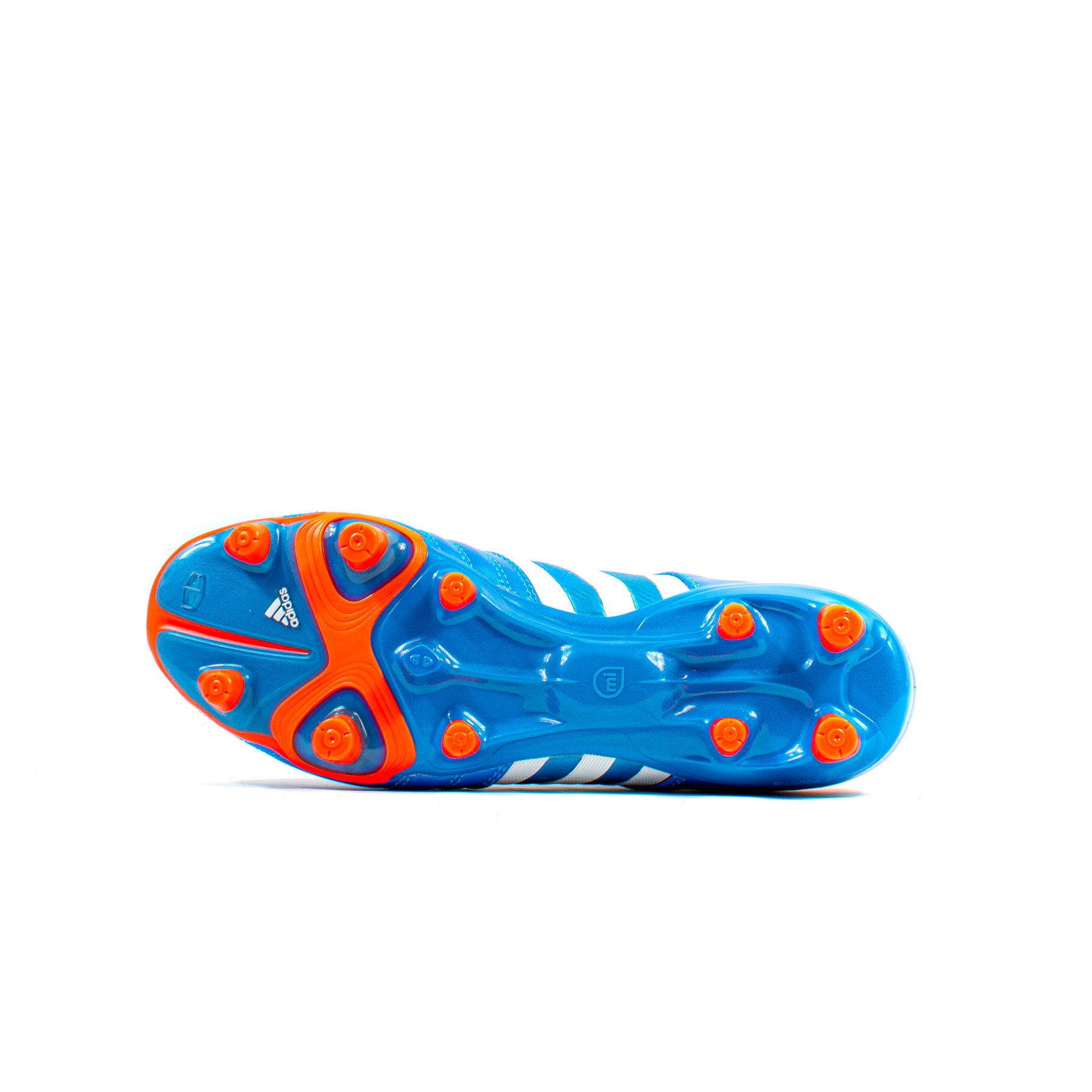 Adipure 11pro Adidas Adipure 11Pro Blue Orange FG – Classic Soccer Cleats