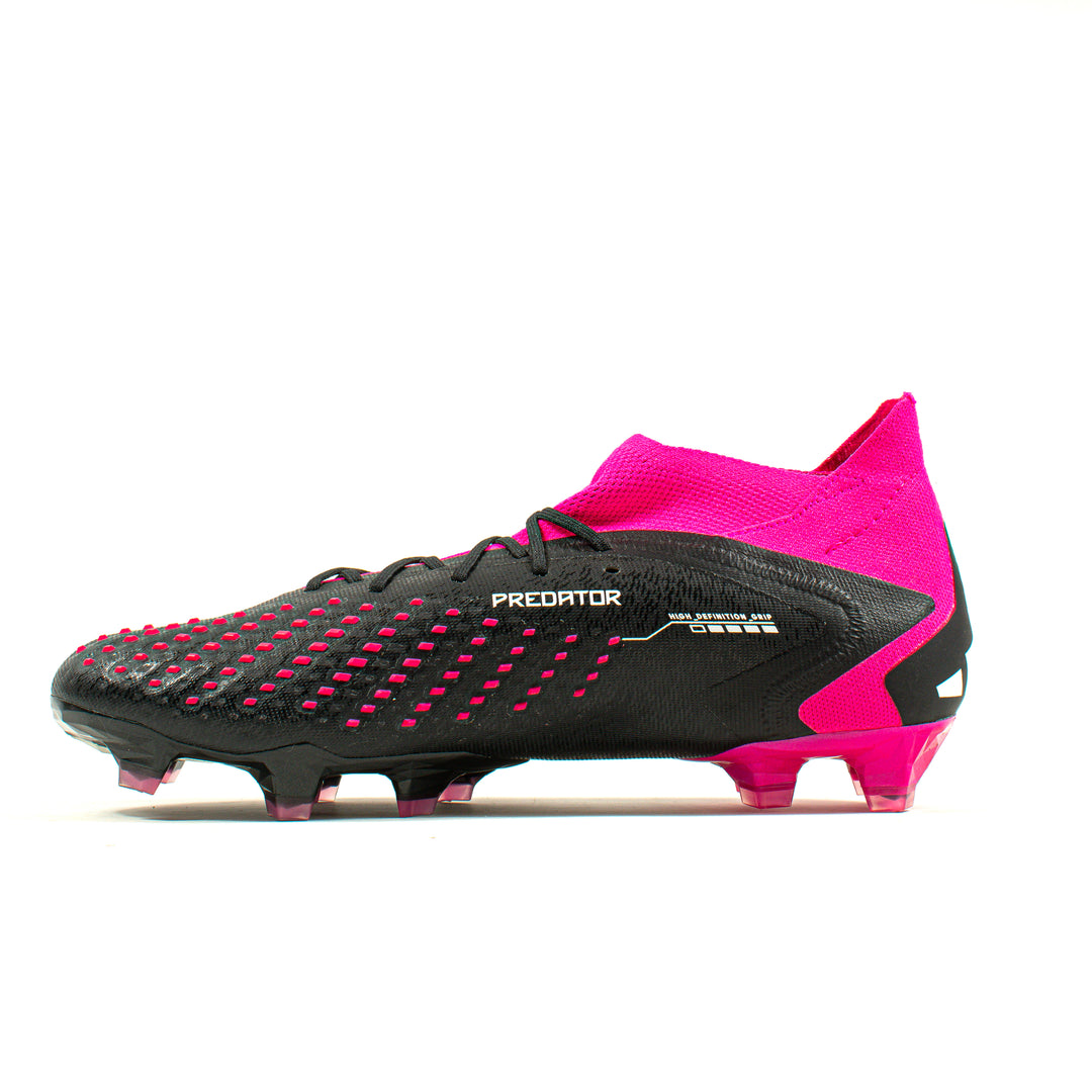 Adidas Predator Accuracy.1 Black Pink FG – Classic Soccer Cleats