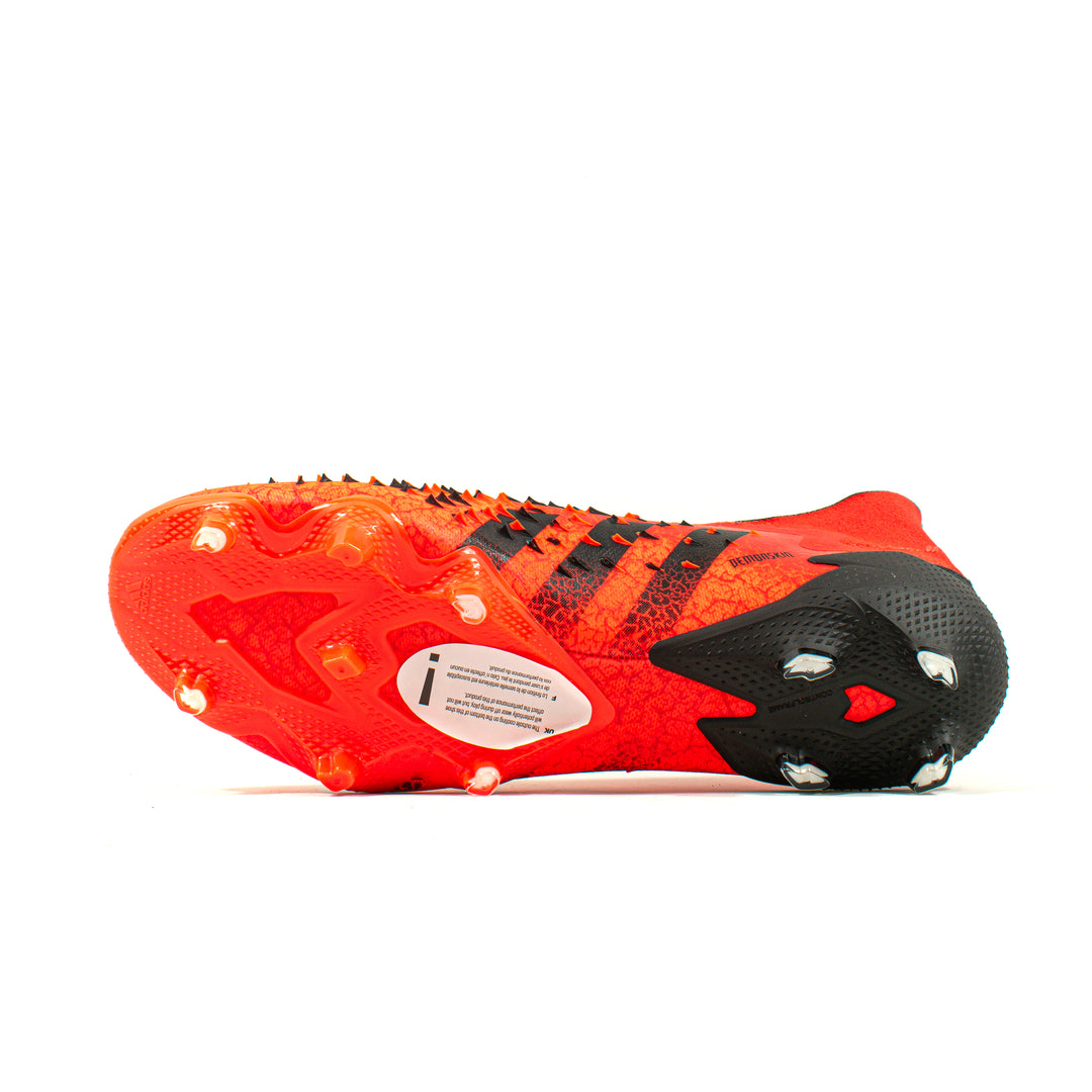 Adidas Predator Freak .1 Red FG – Classic Soccer Cleats