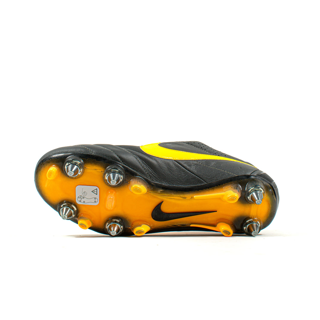 Nike Tiempo Legend IV Grey Yellow SG-Pro – Classic Soccer Cleats