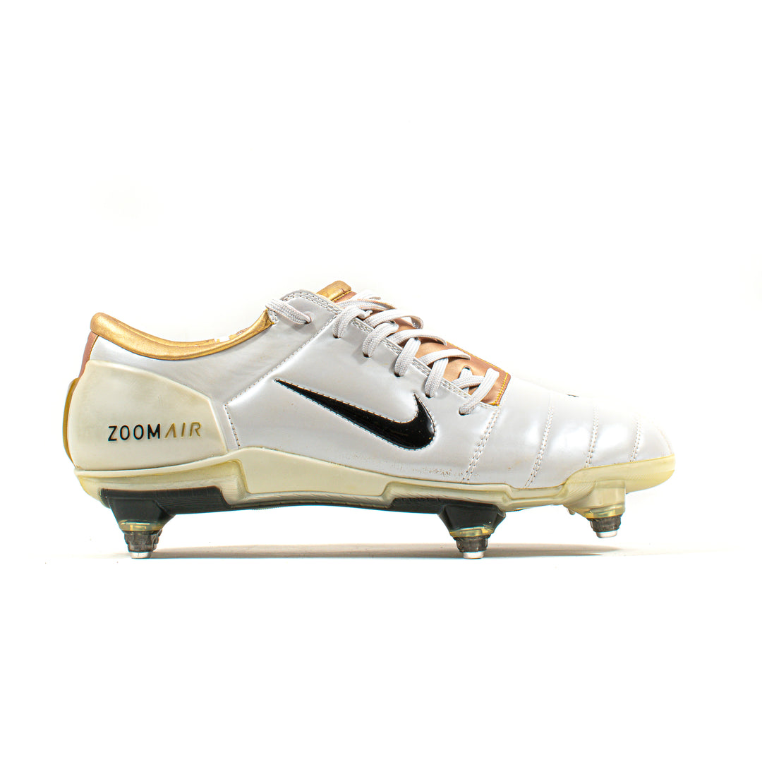 Nike Air Zoom Total 90 III White Gold SG – Classic Soccer Cleats