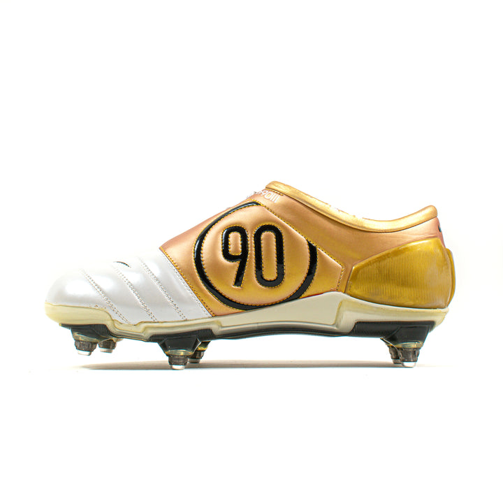 Nike Air Zoom Total 90 III White Gold SG – Classic Soccer Cleats