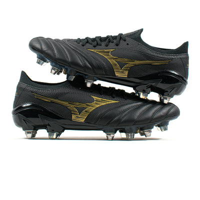 Mizuno Morelia Neo IV Beta Elite Black Gold Japan SG Pro – Classic