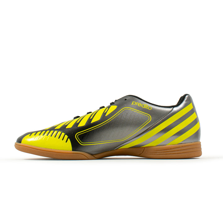 Adidas Predito LZ Grey Yellow IC Indoor – Classic Soccer Cleats