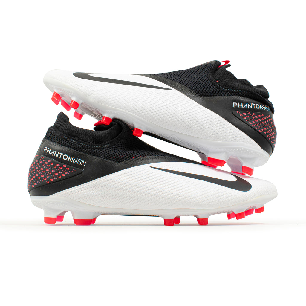 Nike Phantom Vision VSN 2 Pro DF White Black FG – Classic Soccer