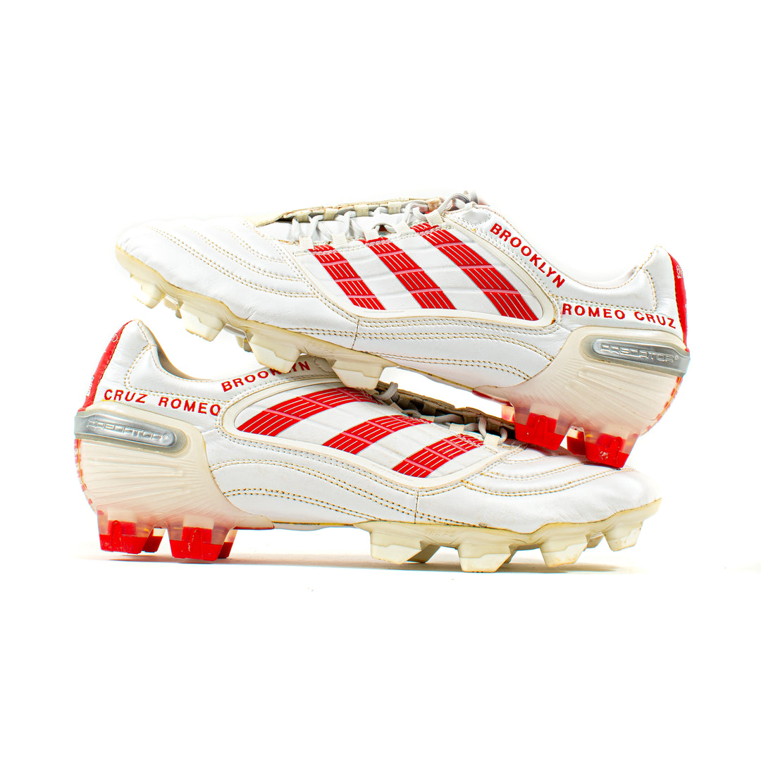 Adidas Predator X David Beckham Training Worn Boots LA Galaxy Classic Soccer Cleats Adidas Predator X David Beckham Training Worn Boots LA Galaxy Classic Soccer Cleats