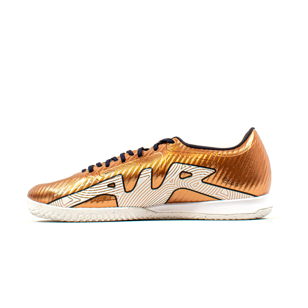 NIKE ZOOM VAPOR 15 ACADEMY IC（copper） Nike Men's Zoom Mercurial Vapor 15 Academy IC Metallic