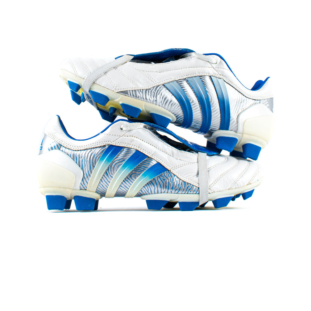 adidas Predator Pulse シルバー/レッド 新品 Adidas Predator Pulse FG Red Silver Football Boots Cleats