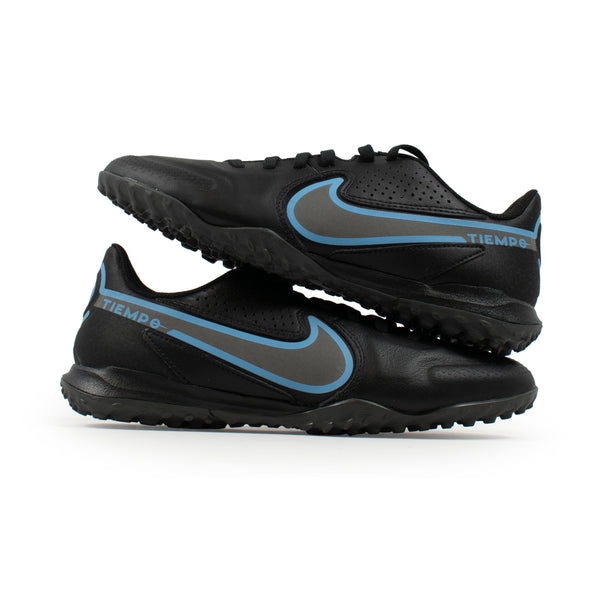 Nike Tiempo Legend 9 Academy Black Blue Indoor Turf – Classic